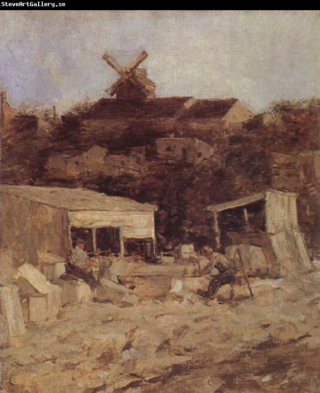 Matthijs Maris Quarry at Montmartre